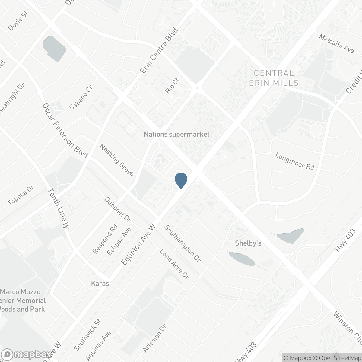 401 - 5005 HARVARD ROAD, Mississauga, Ontario L5M 0W5